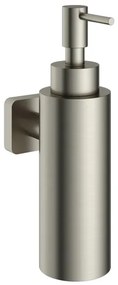 Hotbath Gal Zeepdispenser - wandmodel - geborsteld nikkel PVD GLA09GNP