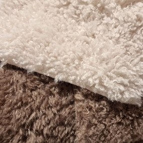 Teddy Fauteuil Zonder Armleuningen Bruin
