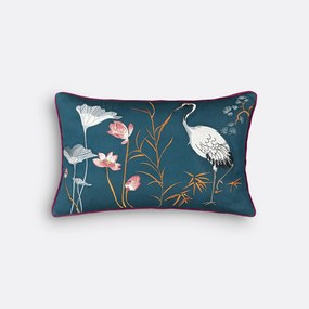 Geborduurde kussenhoes, Grue