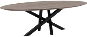Goossens Excellent Eettafel Mente, Ovaal 280 x 130 cm