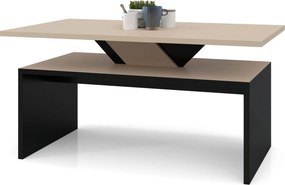 SISI beige / zwart, salontafel