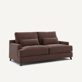 Slaapbank in linnen fluweel, ALWINE