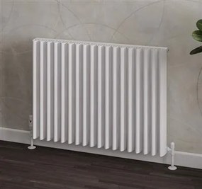 Eastbrook Witney radiator 125x60cm aluminium 2034W wit mat