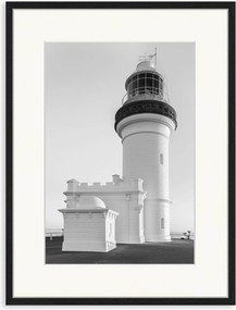 Ingelijste digitale print The Iconic Cape Byron Lighthouse