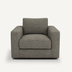 Fauteuil in tweed, Skander