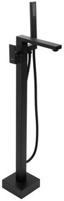 Vloeren  badmengkraan Rea Tery Black