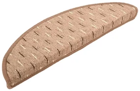 vidaXL Trapmatten 15 st 56x20 cm bruin
