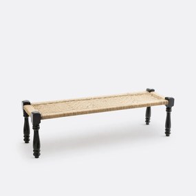 Bank in Adas, koord en mango