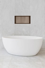 Hotbath &More frameless inbouwnis 30x60x10cm tuscan bronze