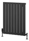 Eastbrook Addington type 10 radiator 60x80cm aluminium 811W antraciet