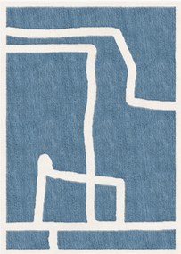 Handgeweven laagpolig wollen Gotland