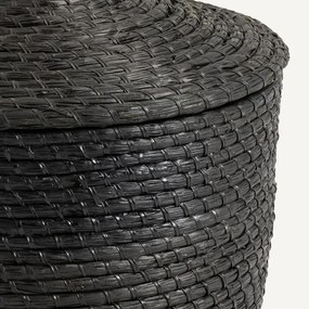 Mand met deksel, in herbarium , Honoka