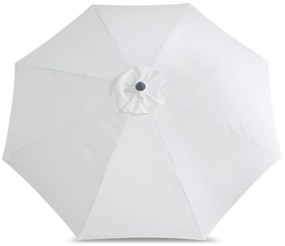 Camello Valerio Stokparasol M (excl. Voet) Aluminium Grijs