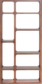 Open Kast Bruin - 90x30x175cm.