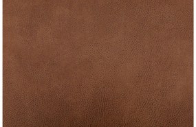 Goossens Excellent Bank Alma cognac, micro leer, 2,5-zits, urban industrieel