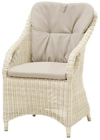 4 Seasons Outdoor | vasco dining chair, provance  Tuinstoel    beige weerbestendig