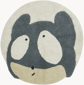 Rond kindervloerkleed Astromouse van wol