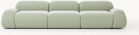 Modulaire bouclé bank Wolke (4-zits)