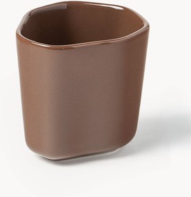 Espressokopjes Joana in organische vorm van porselein, 4-delig