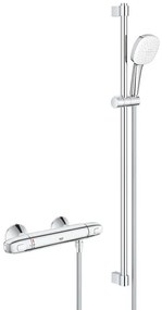 GROHE Grohtherm 1000 Comfortset - thermostatisch - HOH=15cm - met koppeling - 90cm - chroom 34824005