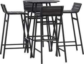 The Outsider Barset - Sem - Zwart - 5 delig - The Outsider