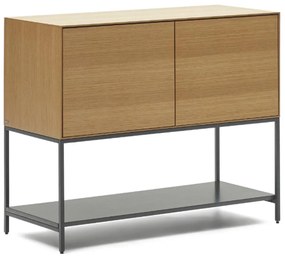 Kave Home Vedrana Design Dressoir Op Hoge Poten Eiken - 97.5x40x80cm.