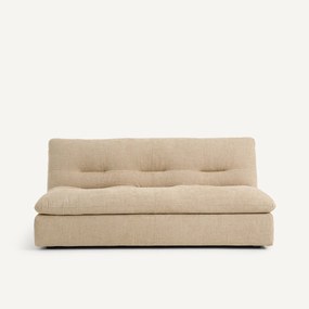 Modulaire 3-zitsbank in gemêleerde stof, Giuliano