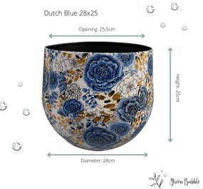 Designed by Lammie pot Dutch Blue