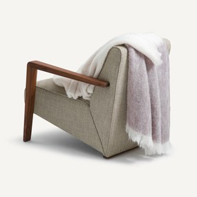 Tweekleurige plaid van wol en polyamide, Tzara