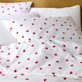Bedset 50% gerecycled katoen, rechthoekig kussensloop, Scacco