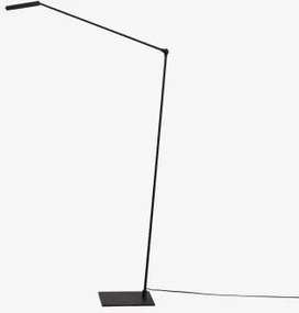 Valtyn Led Vloerlamp Van Metaal Zwart - Sklum