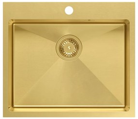 Stalen spoelbak RUSSEL 110 Gold
