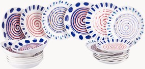 Serviesset Sahara van keramiek, 6 personen, 18-delig