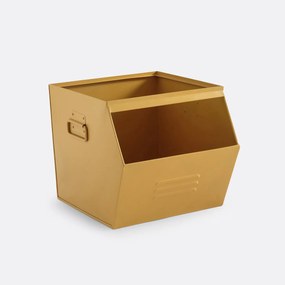 Stapelbare opbergbak in metaal, Hiba