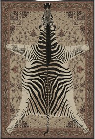 Wasbaar laagpolig vloerkleed Safari