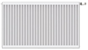 Stelrad Novello 8 paneelradiator 90x100cm type 33 3334watt 8 aansluitingen Staal Wit glans M339001000