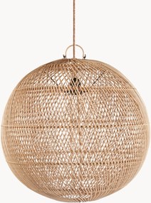 Handgeweven rotan lampenkap Bubble, in verschillende formaten