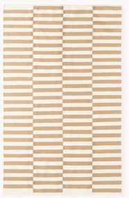 Handgeweven Kelim vloerkleed Donna met strepen