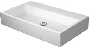 Duravit Vero Air Wastafel - 80x47cm - hangend - zonder kraangat - zonder overloop - geslepen - wit 2350800079