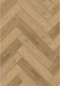 Mexen Sunset Hills monster van vinylpanelen visgraat SPC 6,5 mm, onderlaag 1,5 mm, 4 V-groef, Eik - F1170-S