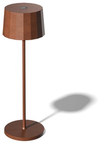 Lido Oplaadbare LED Tafellamp Corten