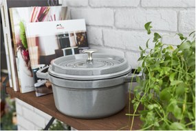 Staub La Cocotte Cocotte 18 cm / 1,7 l, Rond, Grafietgrijs - La Cocotte - Staub