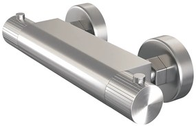 Brauer Stripe thermostatische douchekraan RVS geborsteld PVD