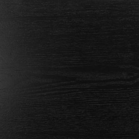 Zwarte Plankenkast - 94x27x172cm.