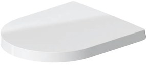 Duravit ME by Starck WC-zitting 43.8x37.4x4cm compact met softclose met quickrelease Kunststof wit Glanzend|Mat 0020192600