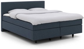 Goossens Basic Boxspring Compleet Iris, Vlak 180 x 200 cm (=2x 90 x 200 cm) met hoofdbord