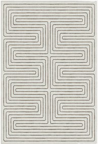 Wasbaar laagpolig vloerkleed Labyrinth van Jonathan Adler