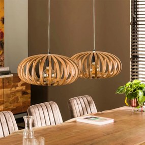 Mangohouten Hanglamp Spijlen