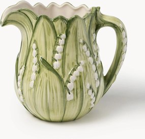 Handbeschilderde melkkan Lily of the Valley