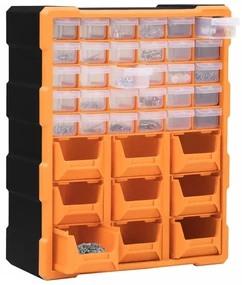 vidaXL Organiser met 39 lades 38x16x47 cm